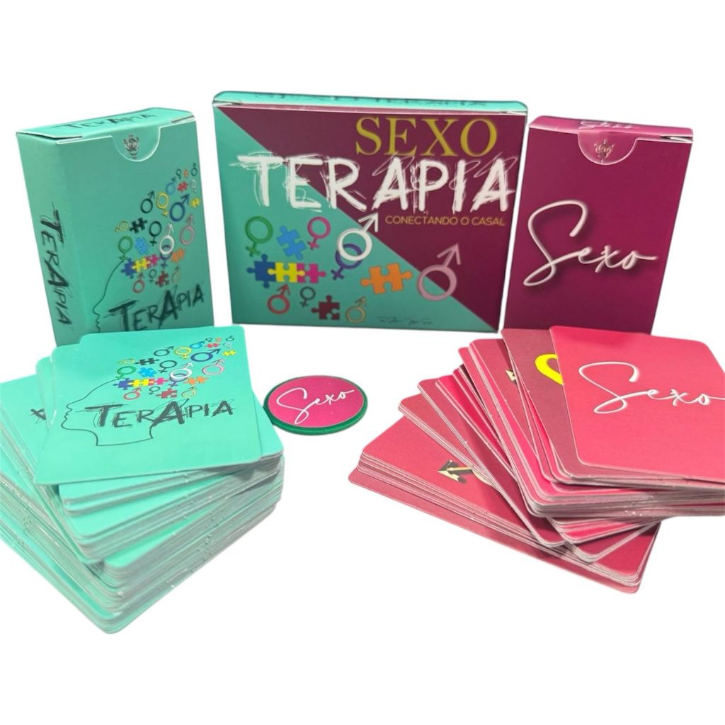 Jogo de Cartas Para Casais SEX ou TERAPIA