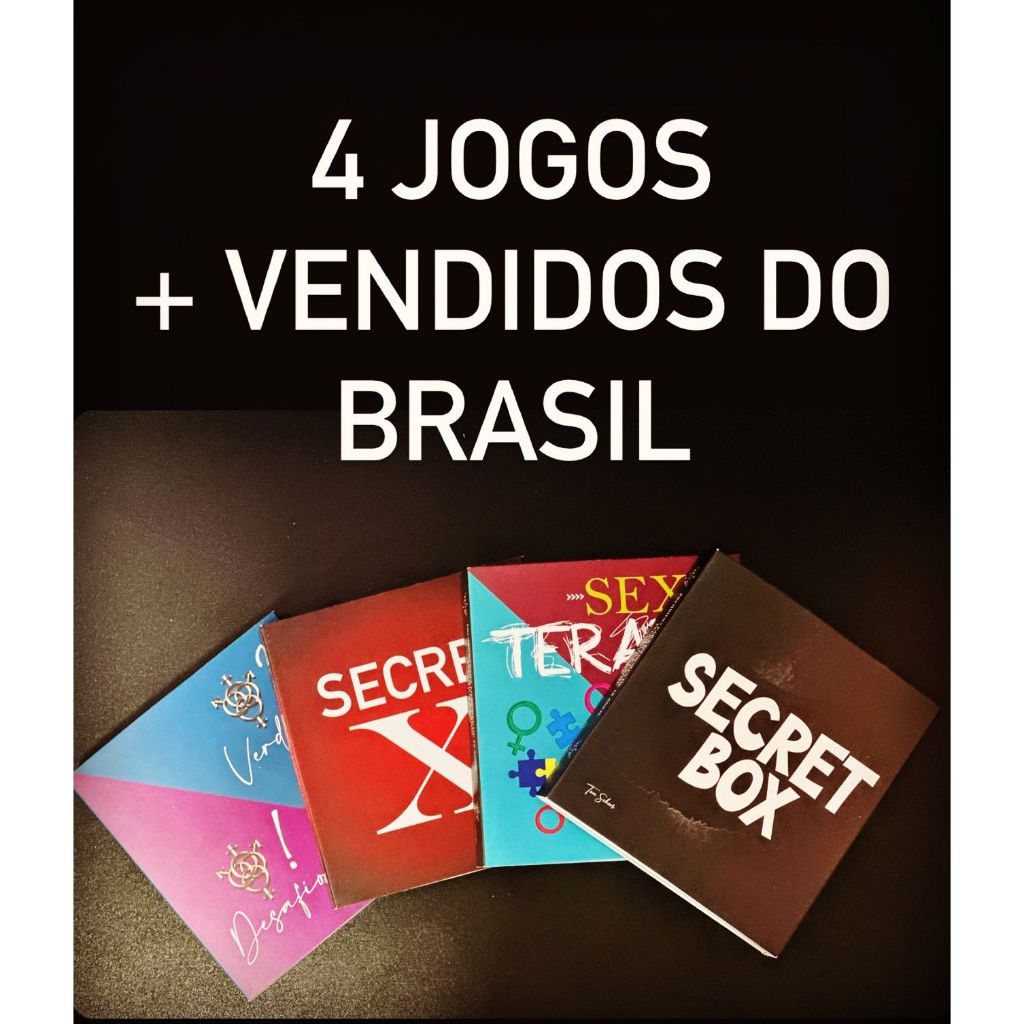 Combo JOGOS mais vendidos do brasil para casais e grupos de amigos